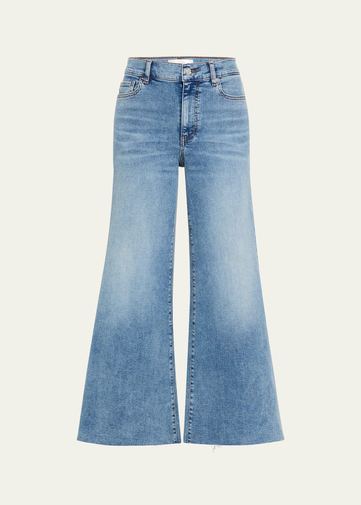 le palazzo crop jeans