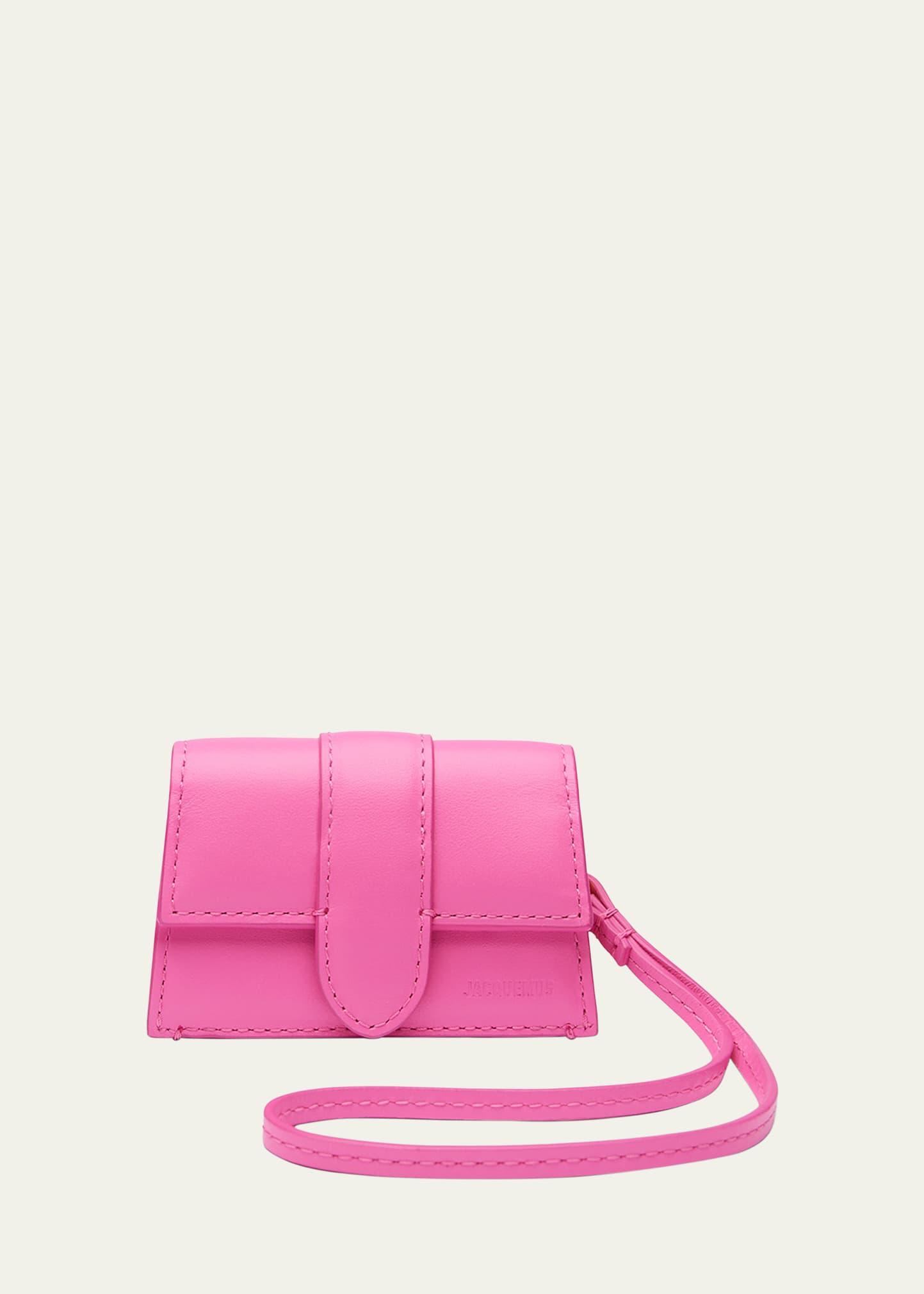 le porte bambino leather wristlet
