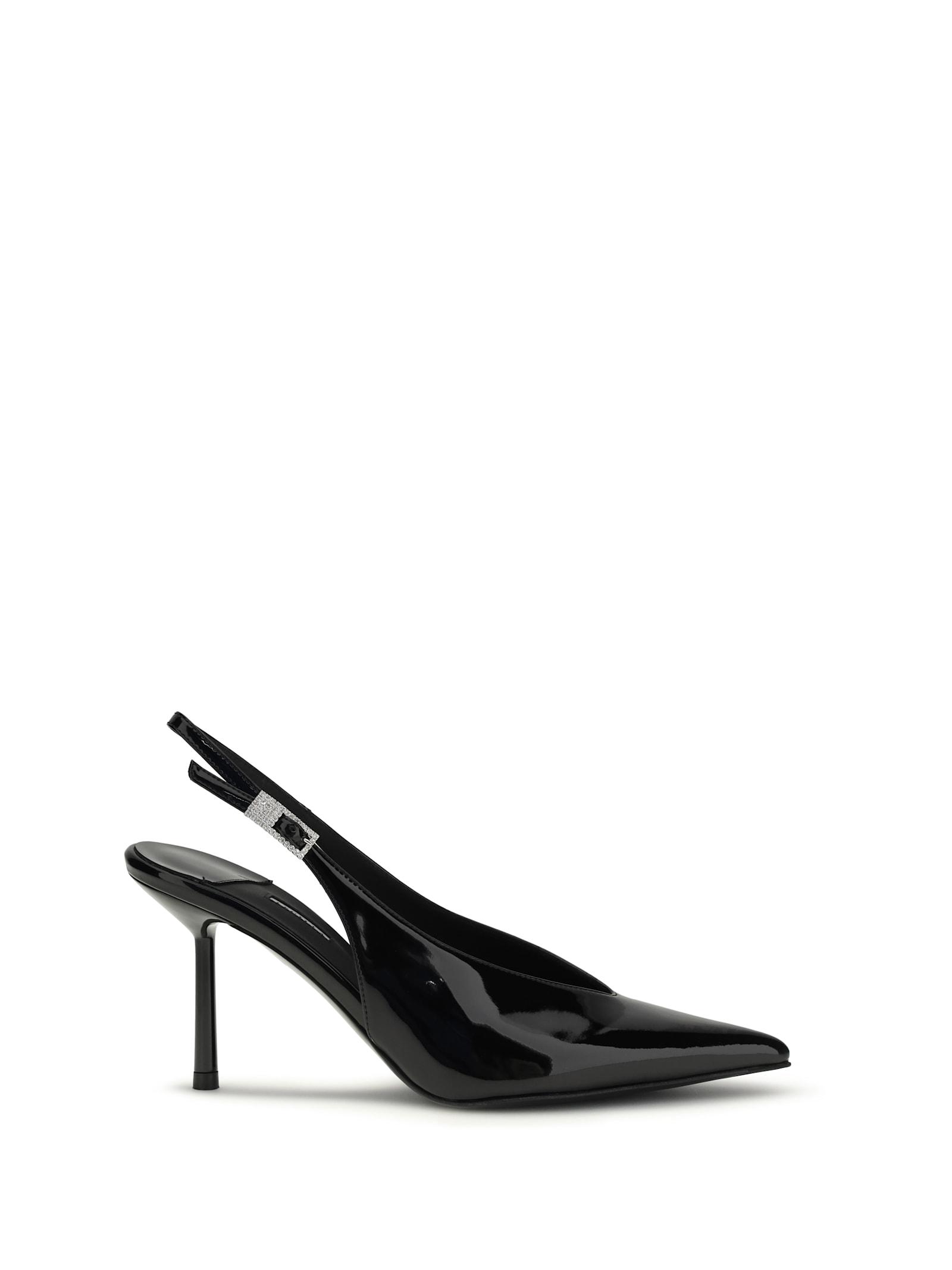 le silla clivage slingback pumps