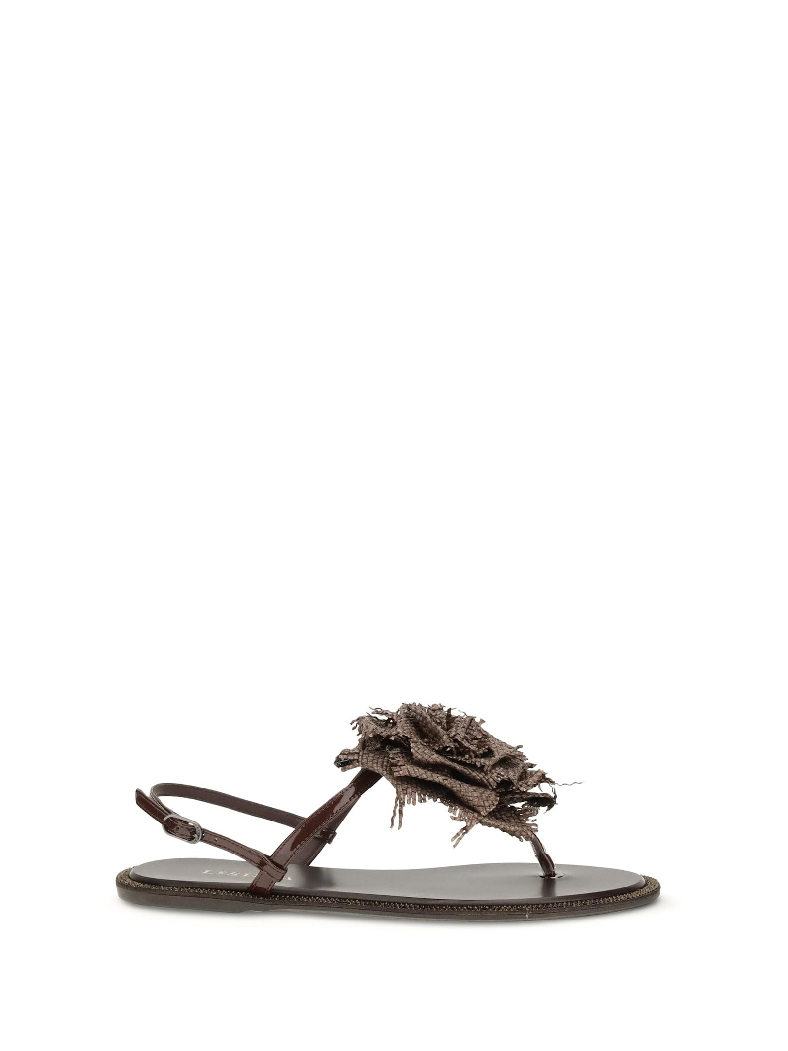 le silla rose sandals