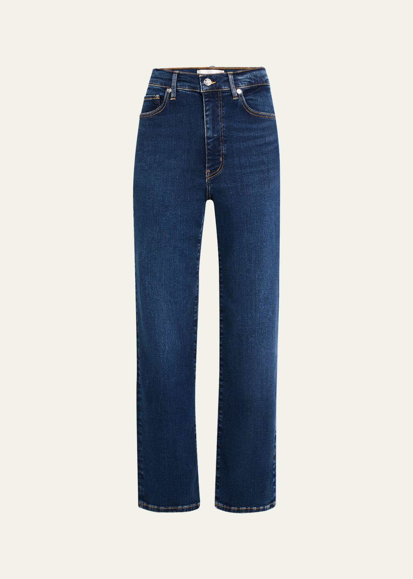 le sleek straight jeans