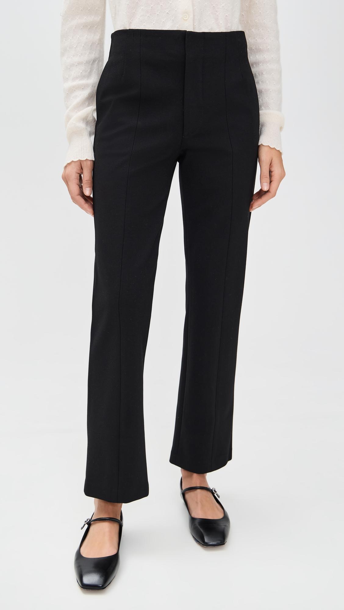 le sleek straight trousers