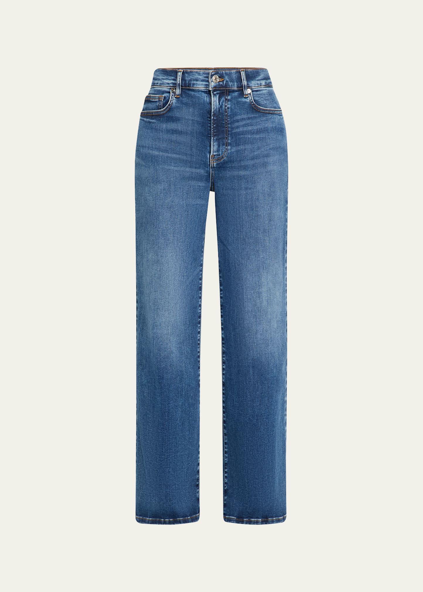 le slim palazzo jeans