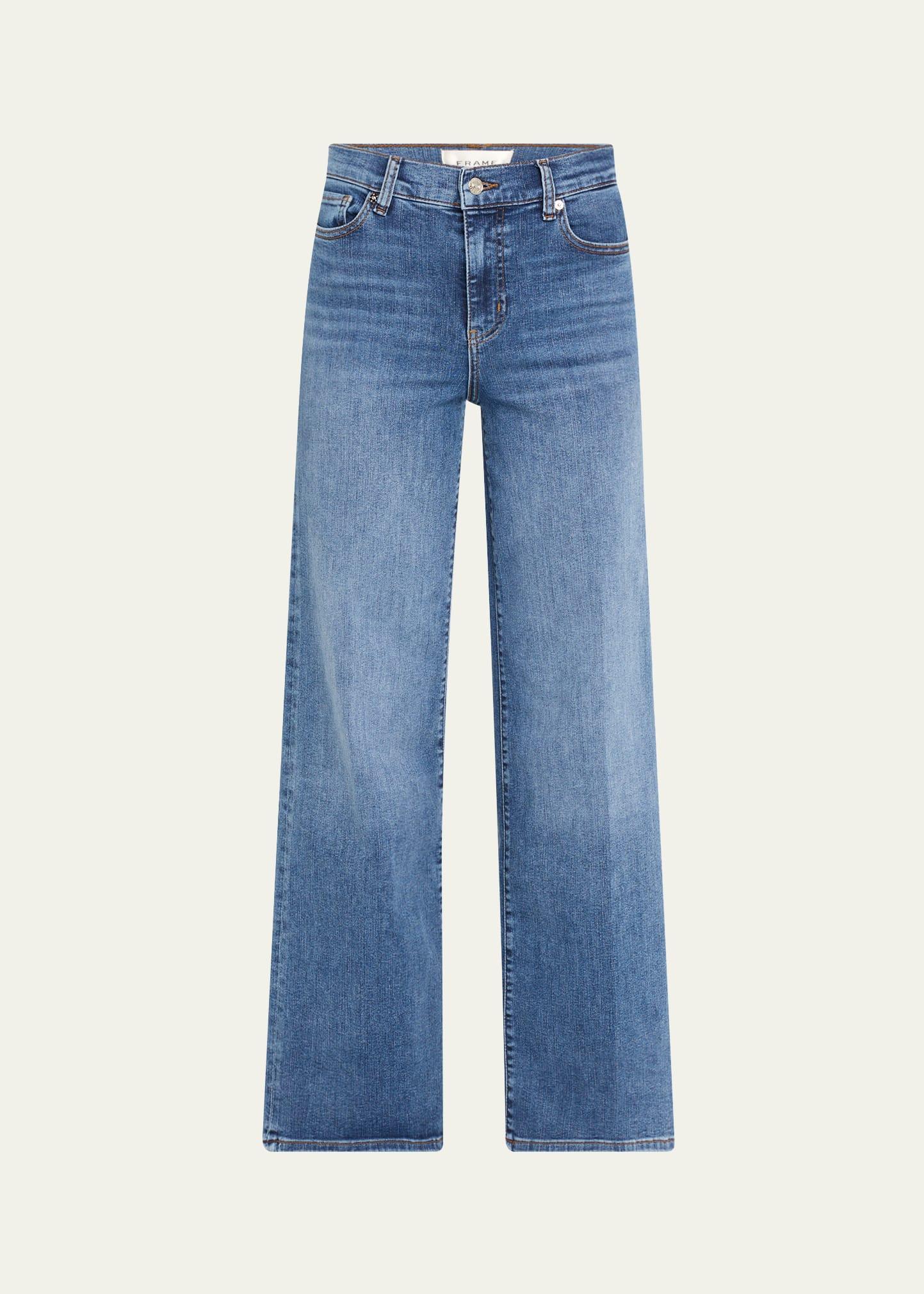 le slim palazzo jeans