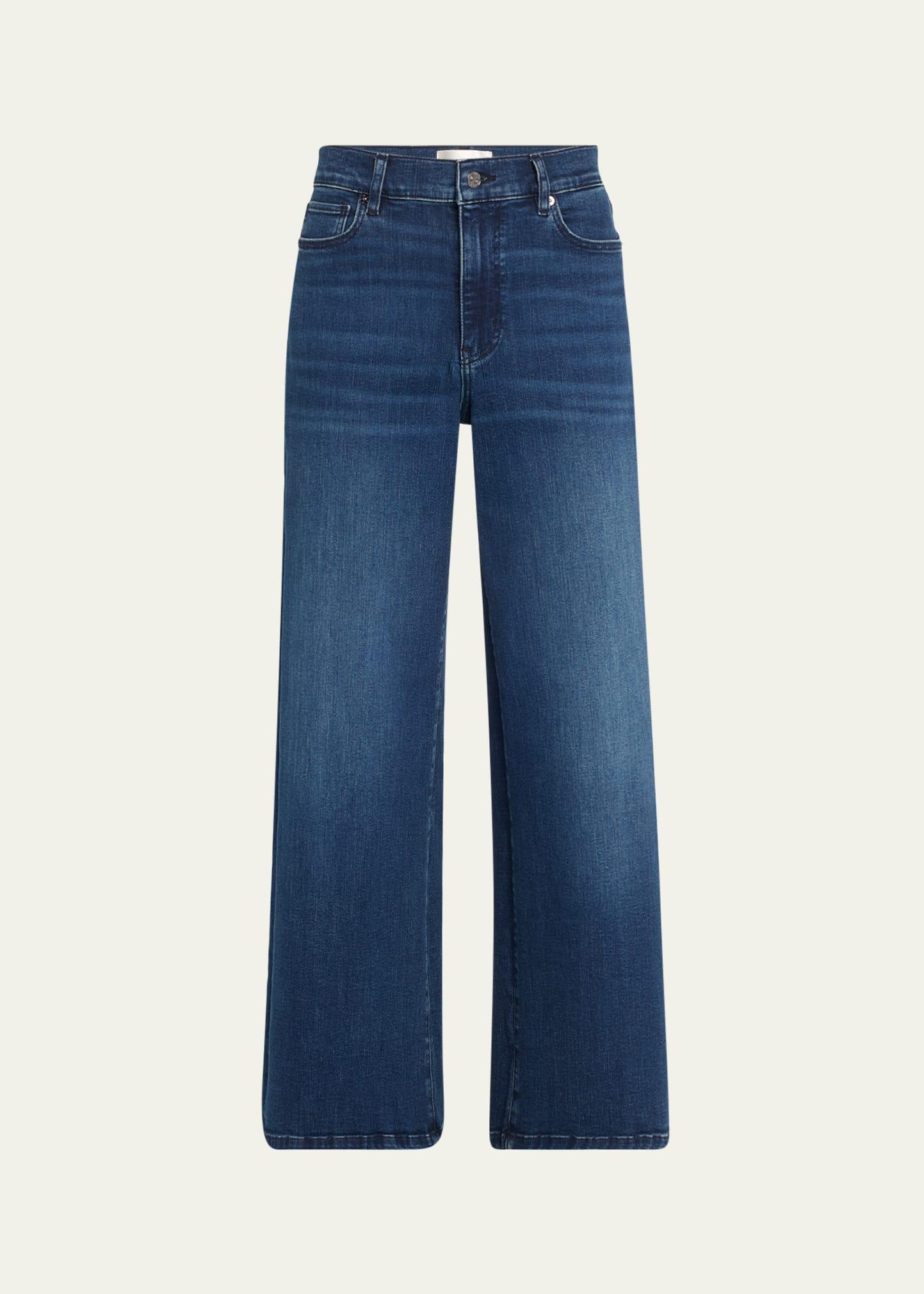 le slim palazzo jeans