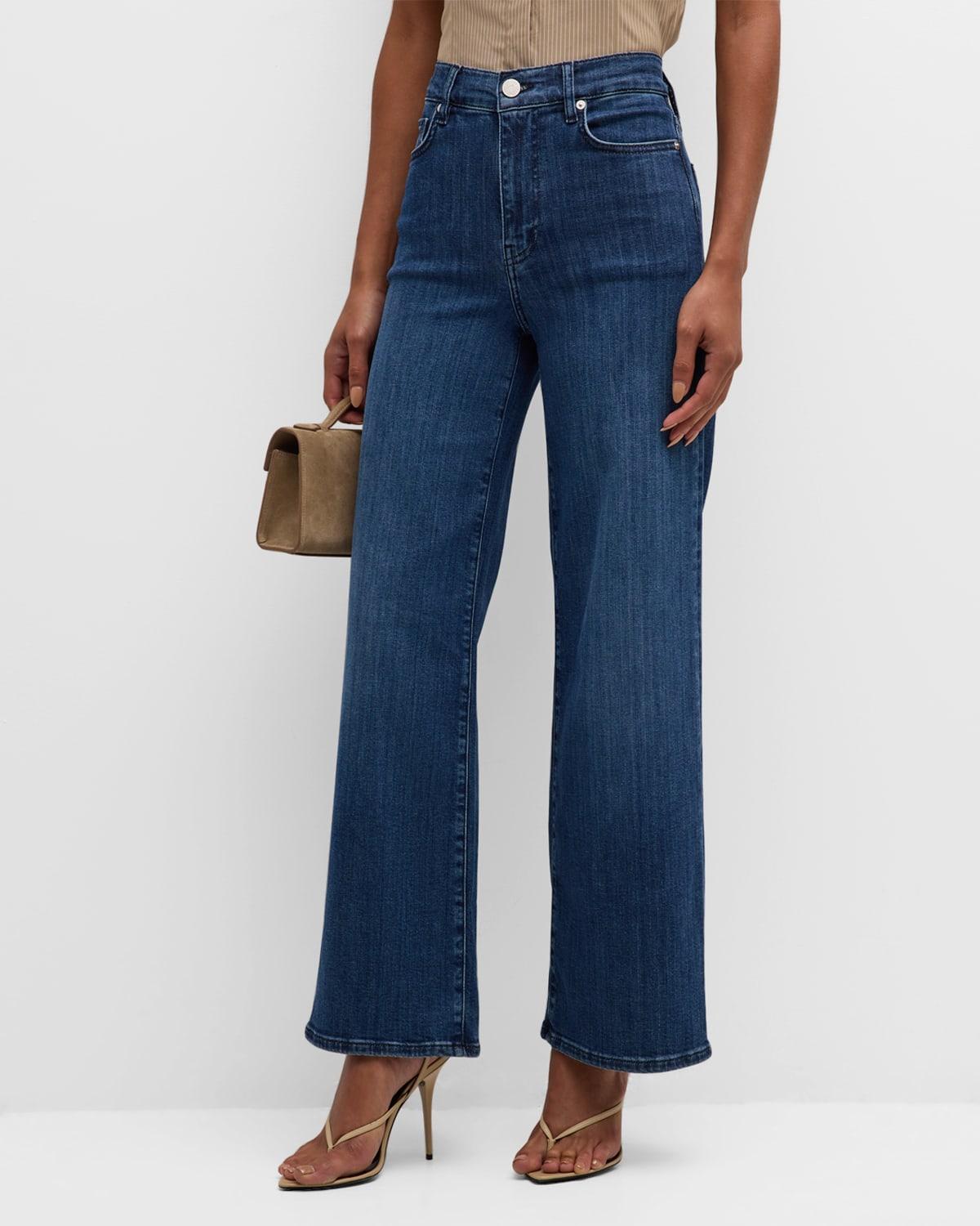 le slim palazzo jeans