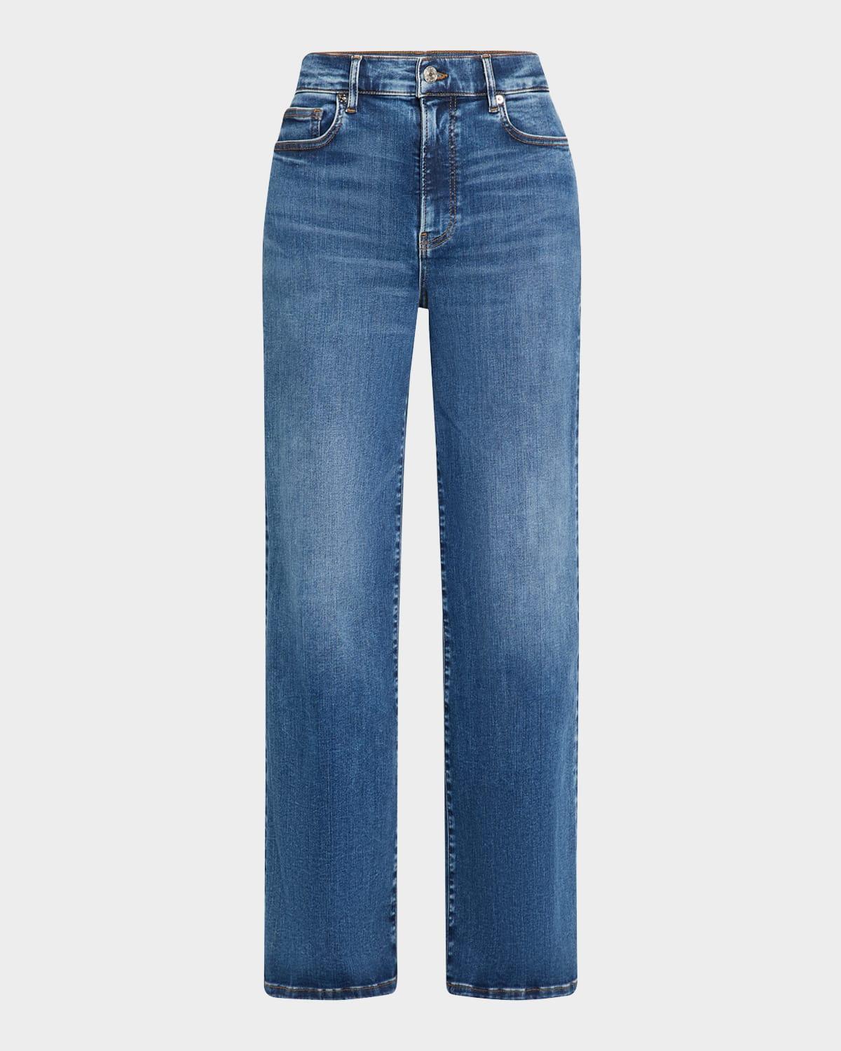le slim palazzo jeans