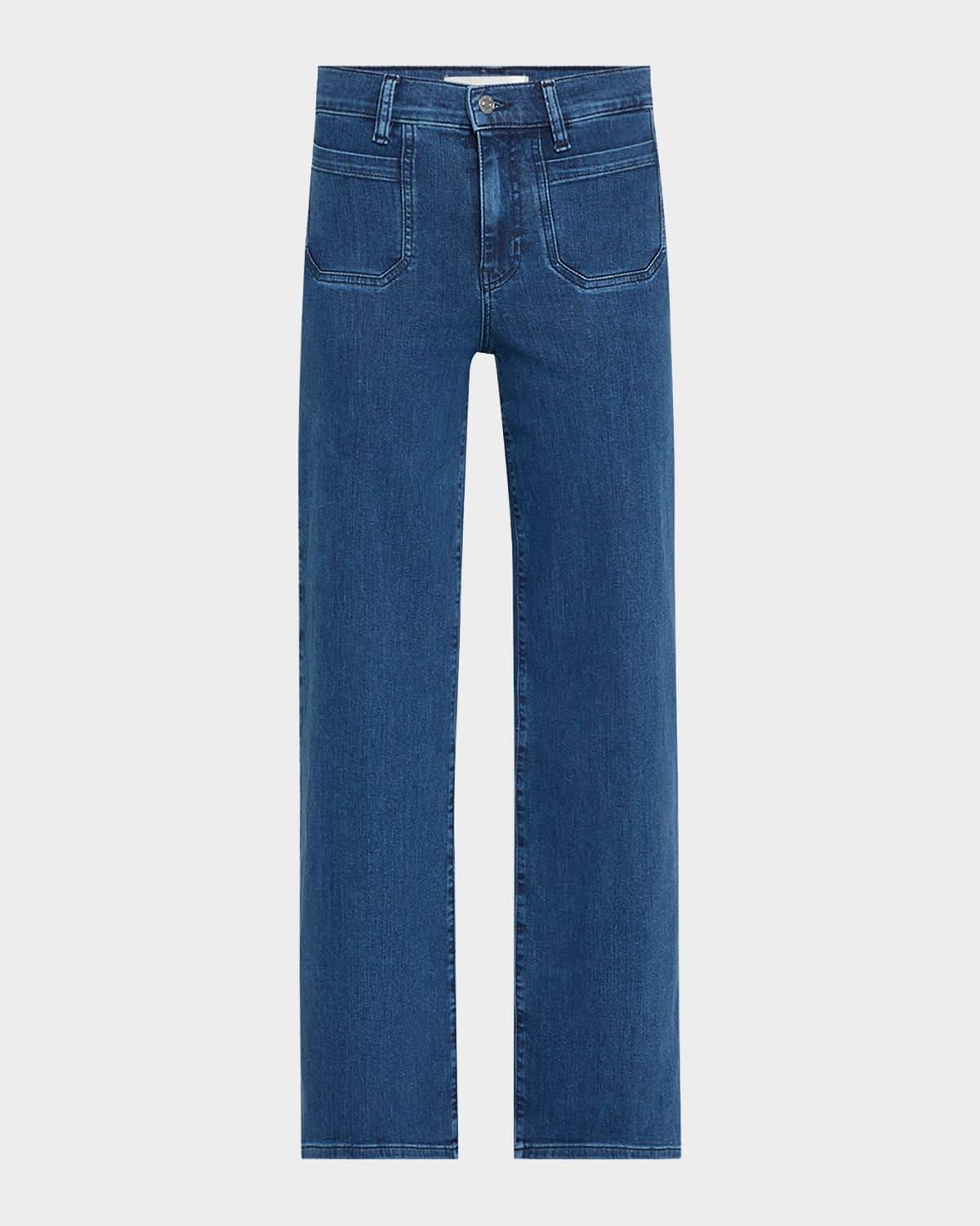 le slim palazzo modernist pocket jeans