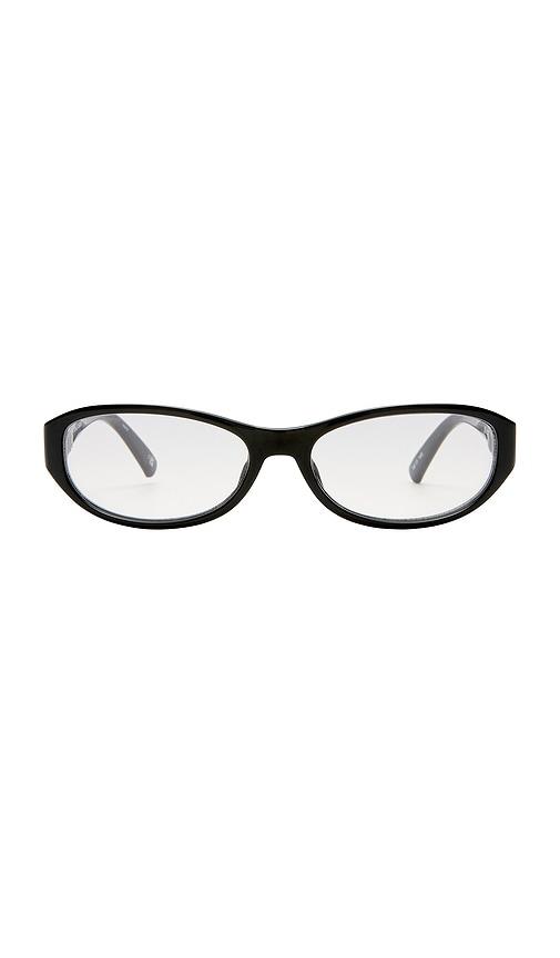 le specs dont cha sunglasses in black.