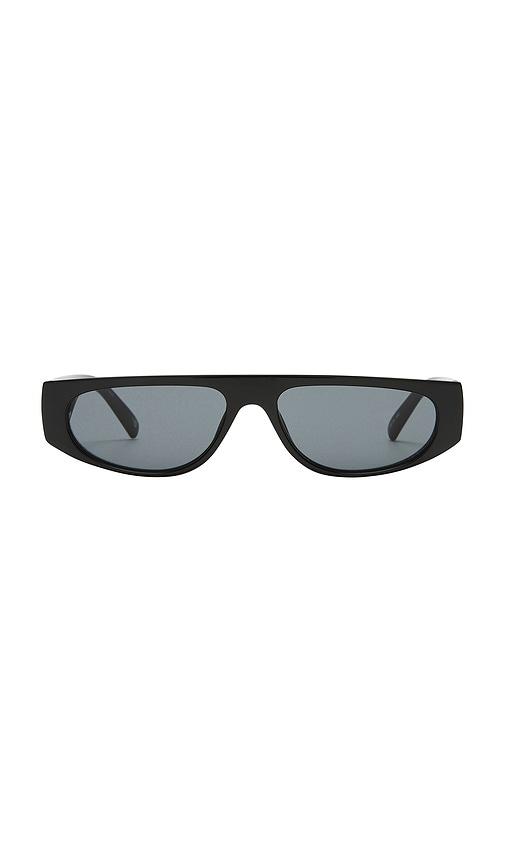 le specs le ritual sunglasses in black.