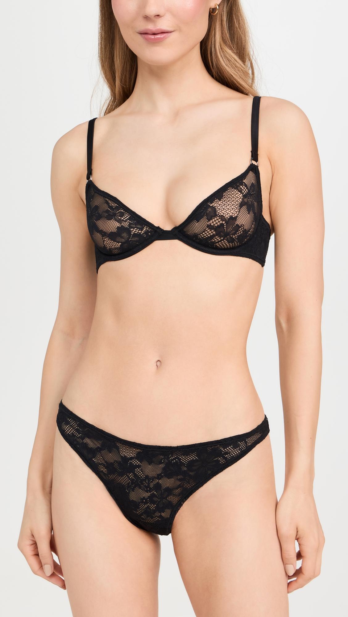 le stretch lace demi bra