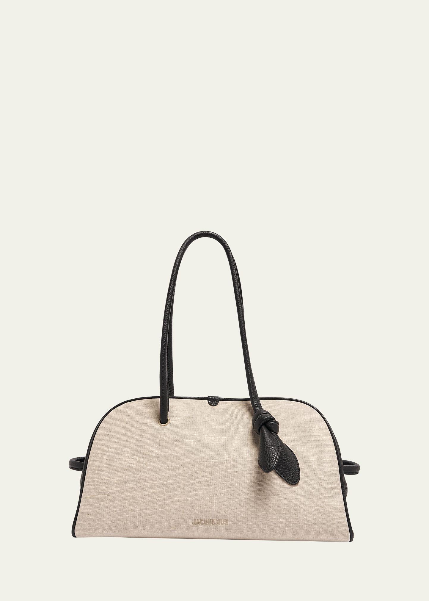 le turismo linen-blend shoulder bag