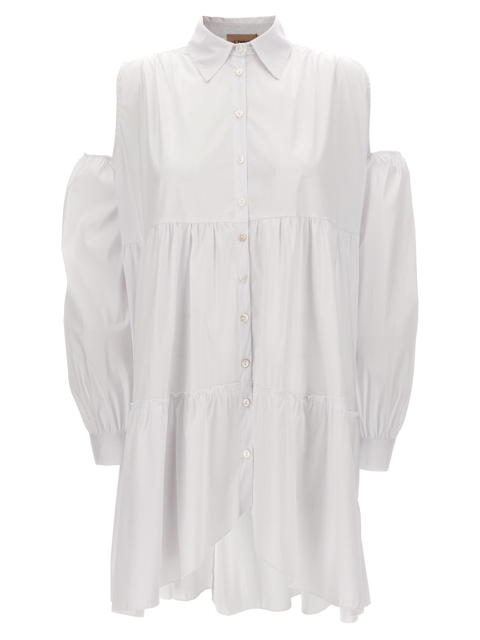 le twins fara dress white - women