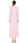 lea mesh midi dress