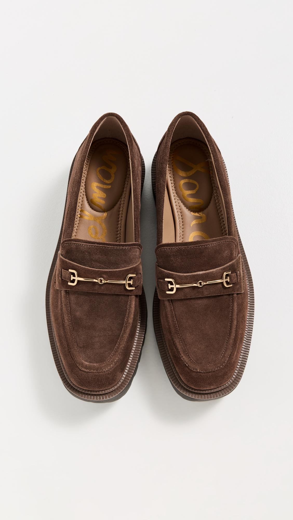 lea platform loafers