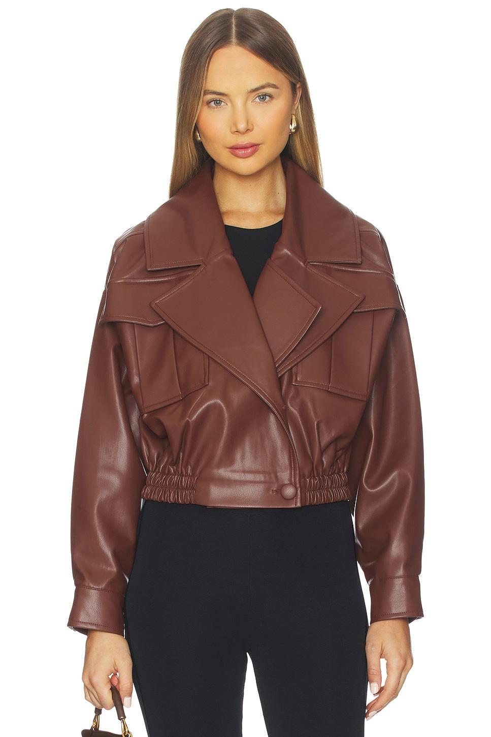 lea tan leather jacket