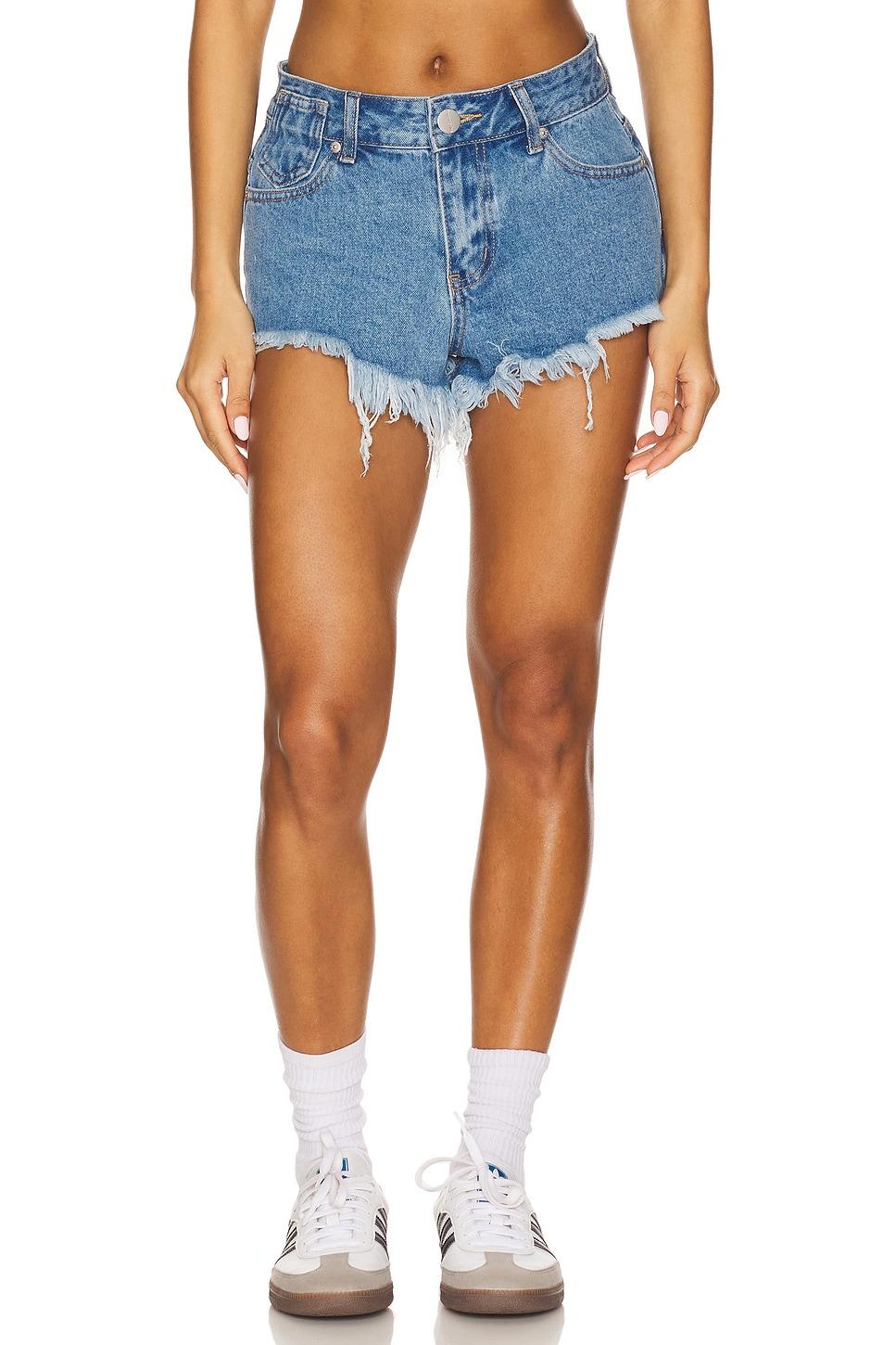 leah denim short