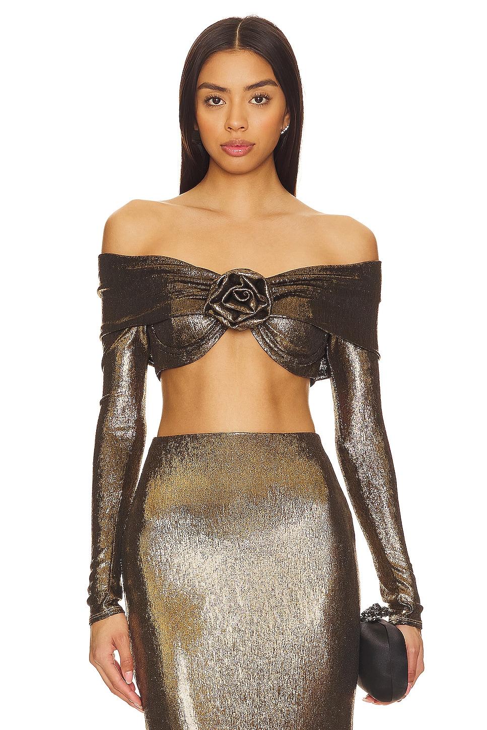 leandra off shoulder top
