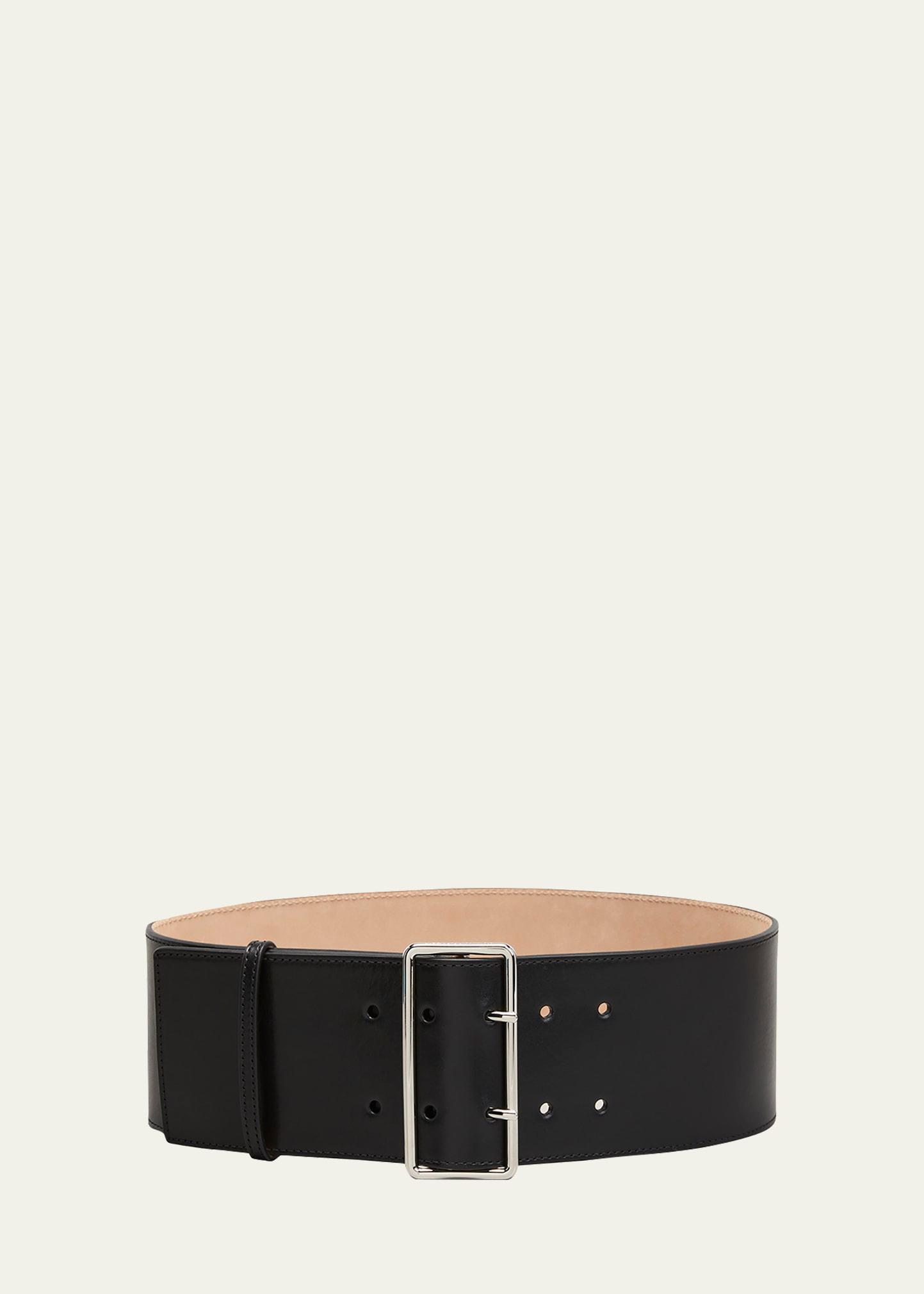 leather military belt