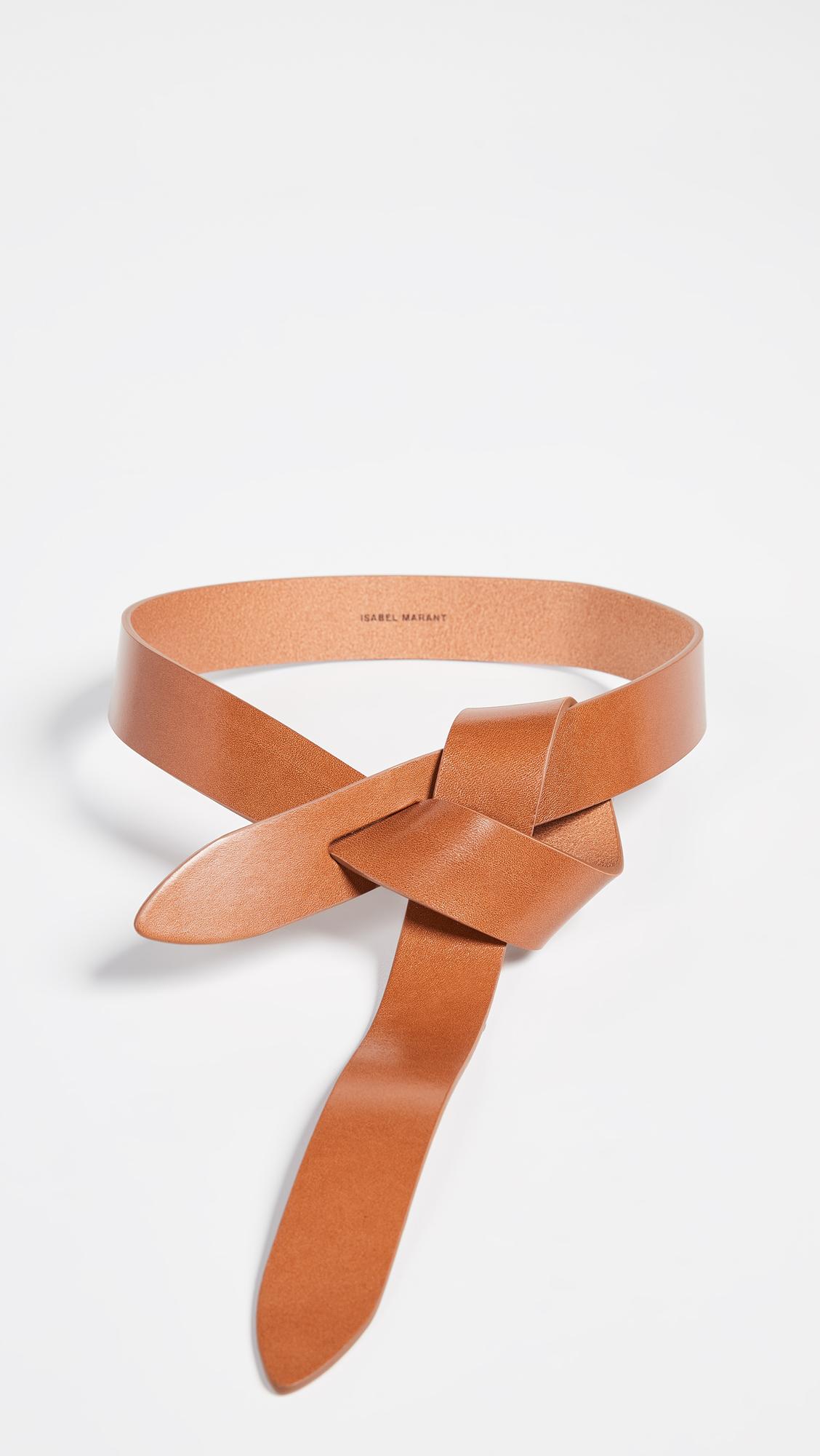 lecce leather belt