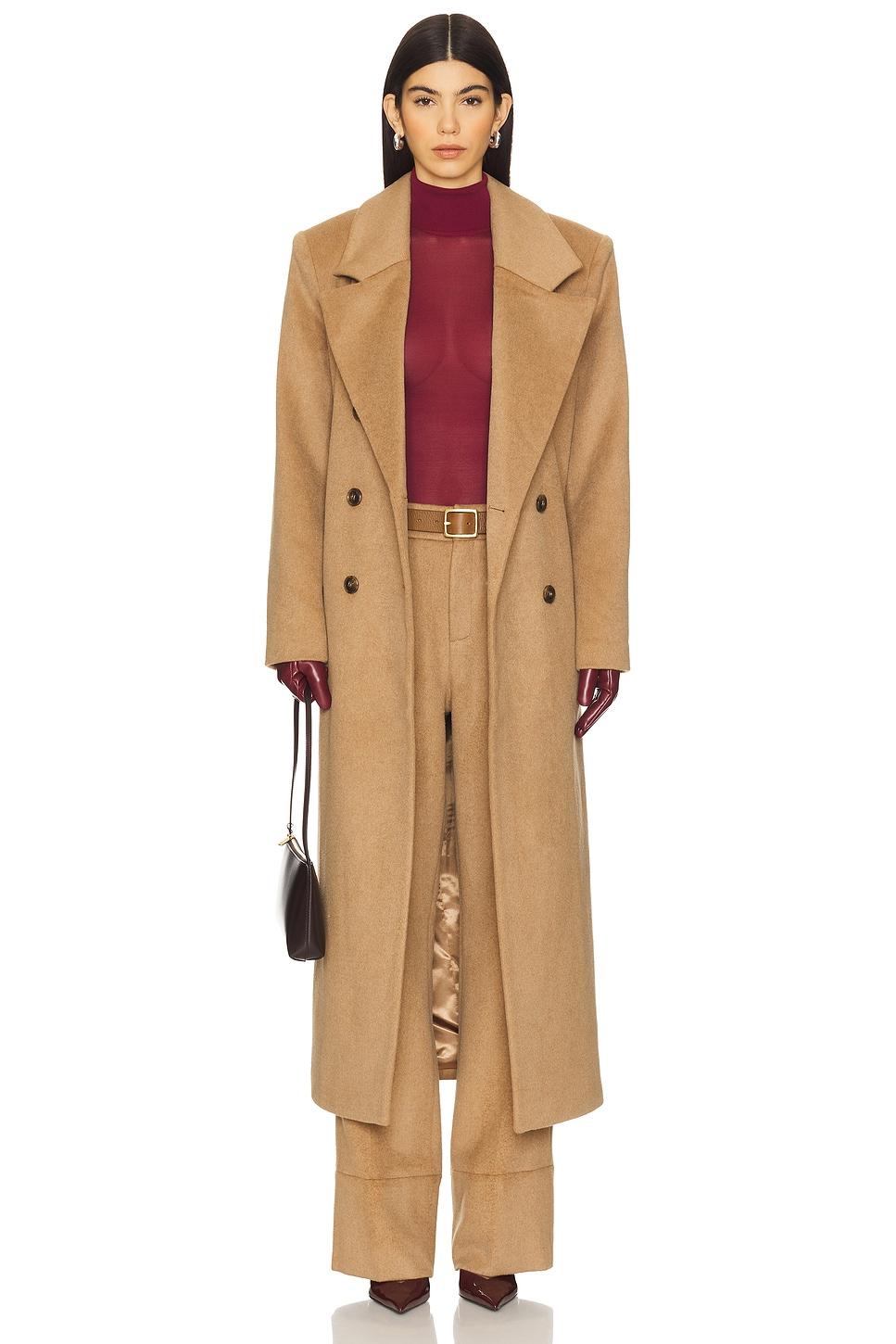 leche wool coat