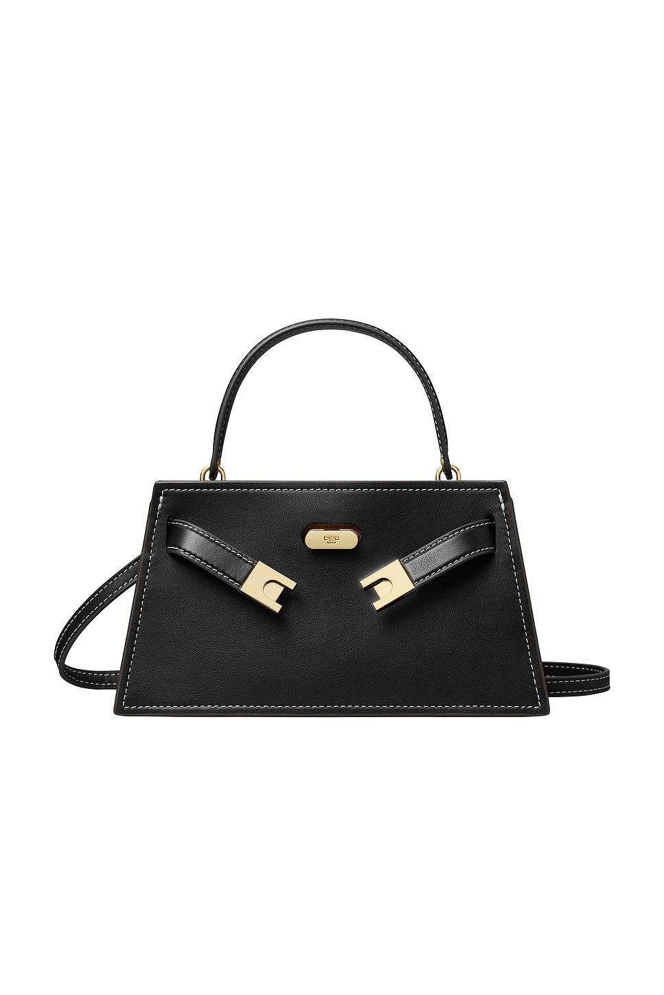 lee radziwill pebble mini top handle bag