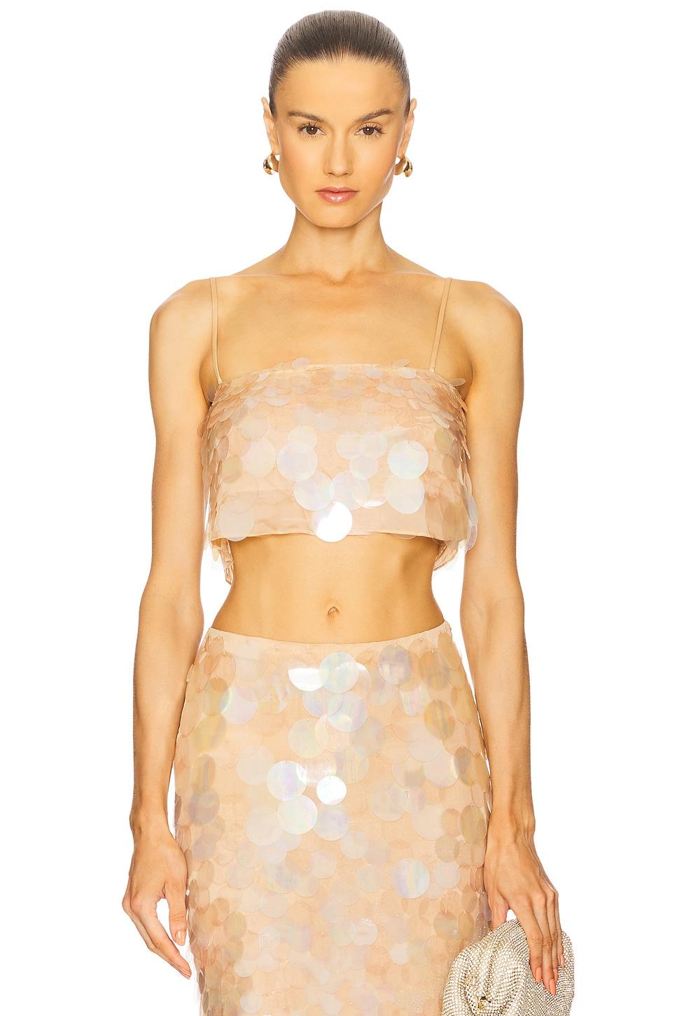 leia sequin tank
