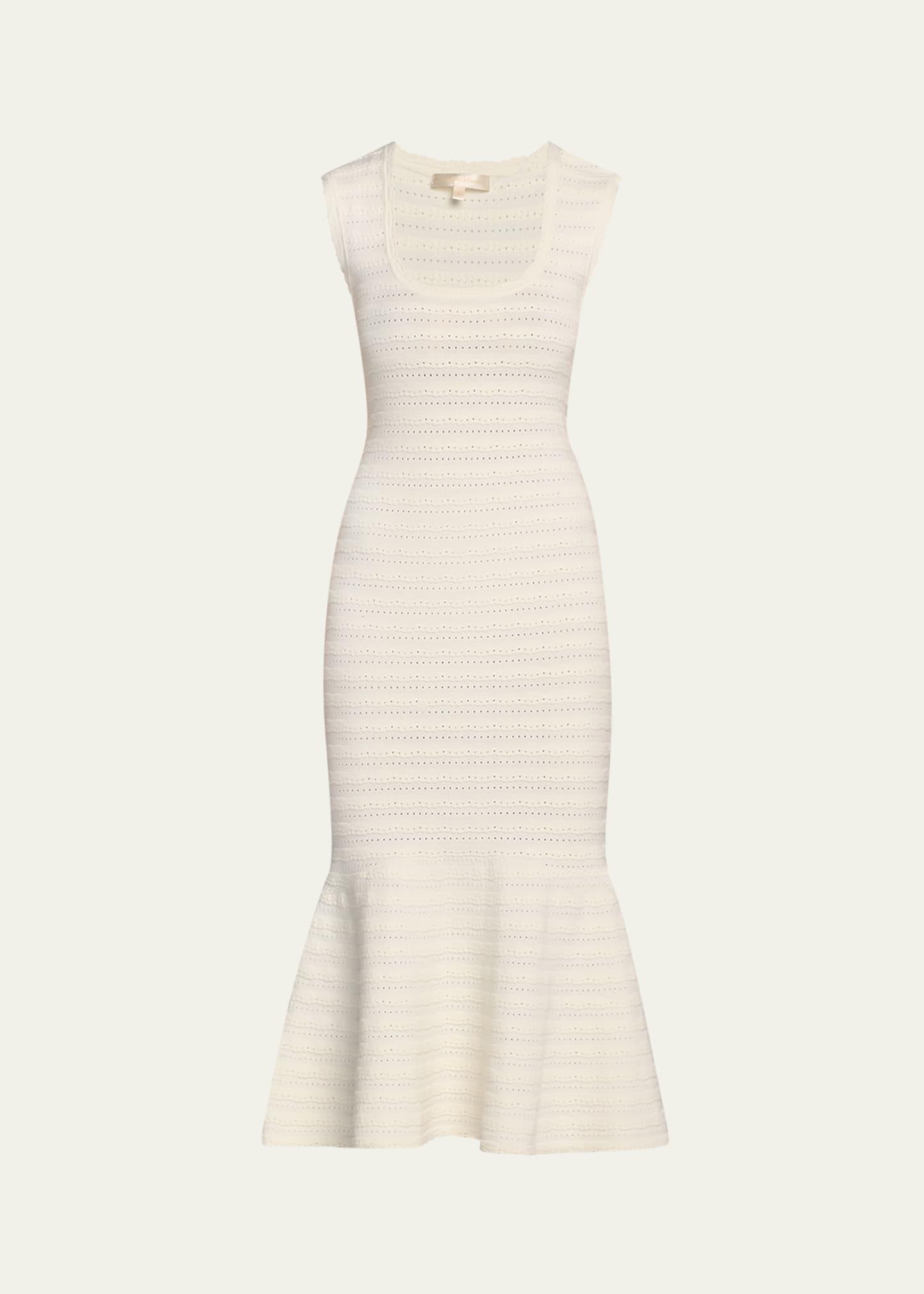 leigh knit midi dress