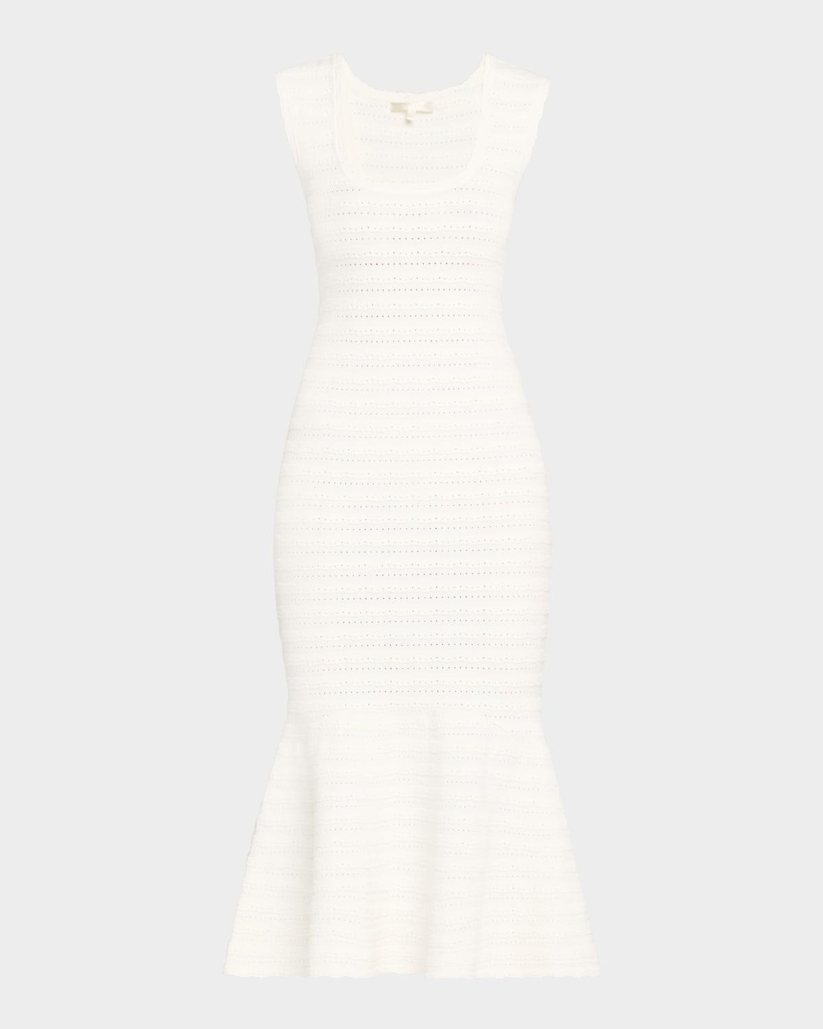 leigh knit midi dress