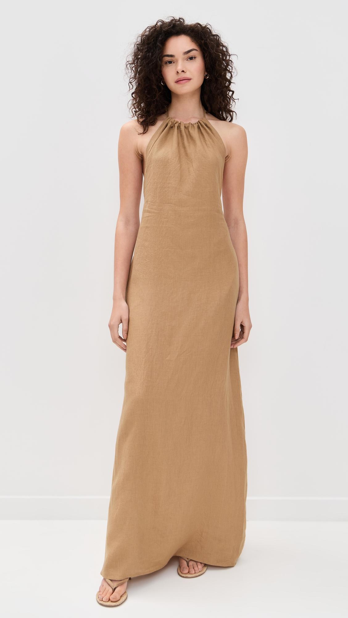 lelia halterneck dress