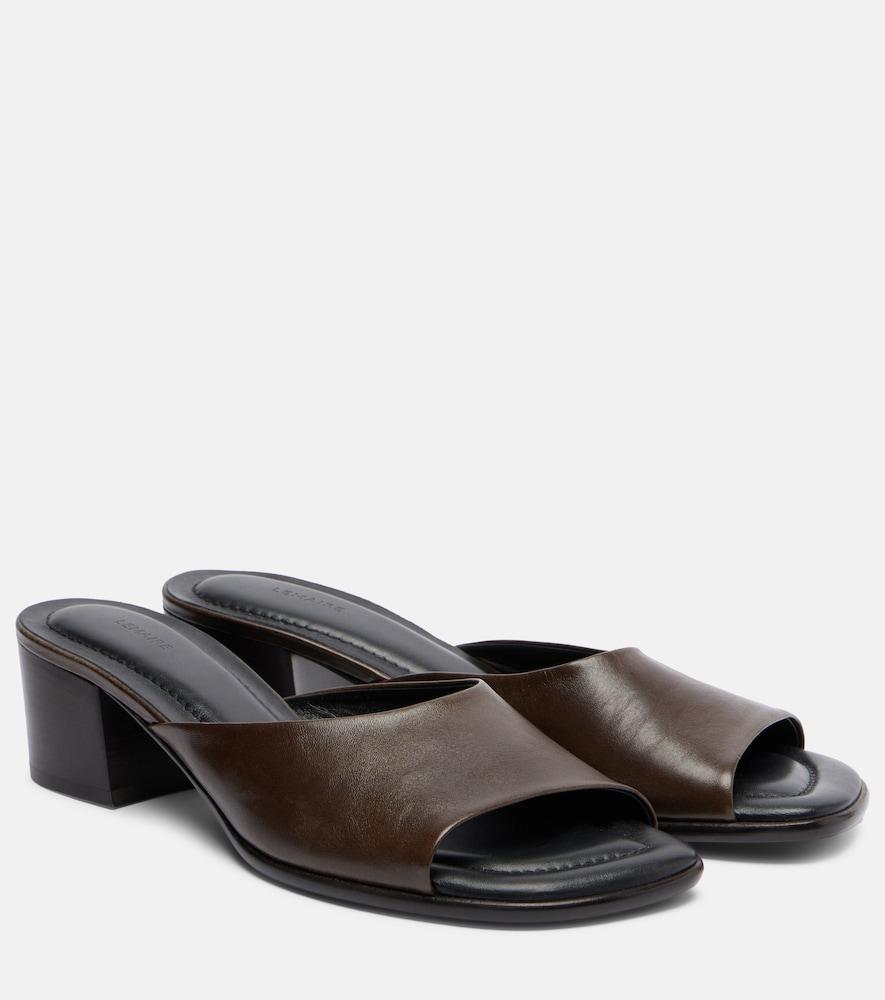 lemaire 55 leather mules