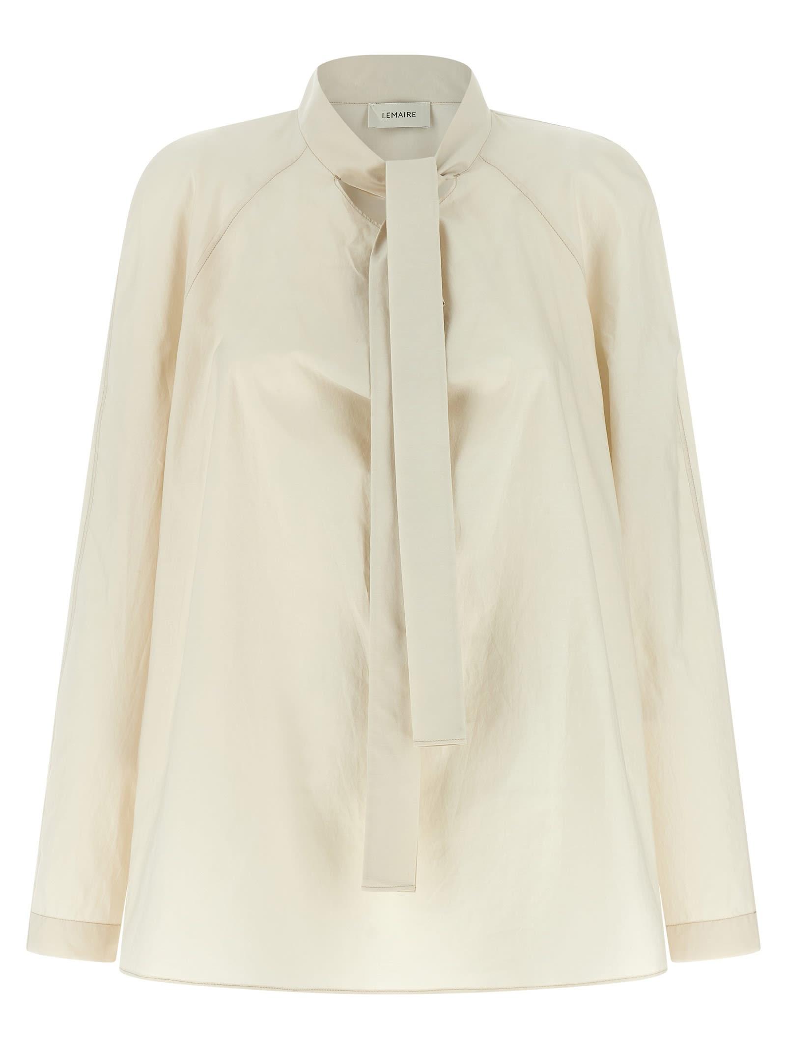 lemaire ascot collar shirt