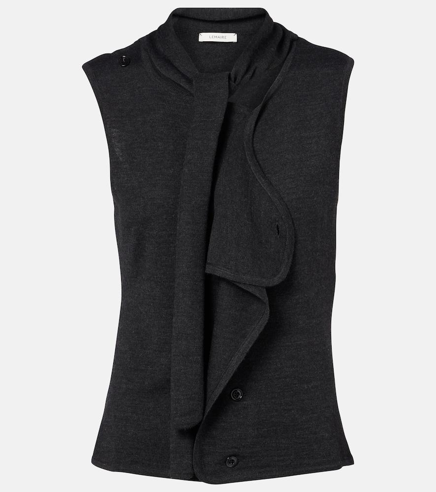 lemaire asymmetric wool