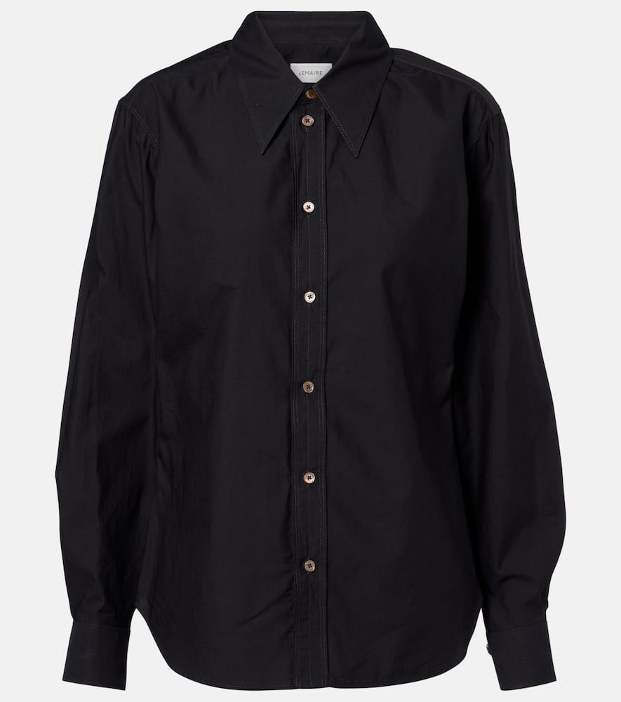 lemaire cotton and silk shirt