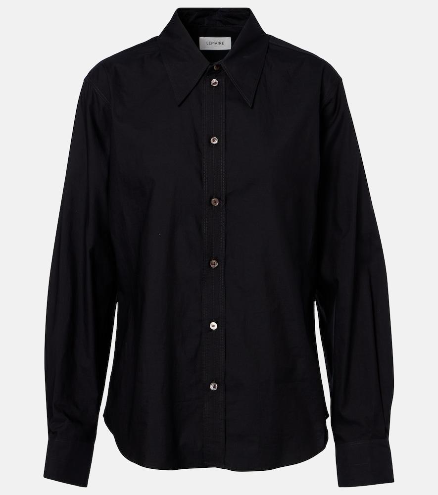 lemaire cotton and silk shirt