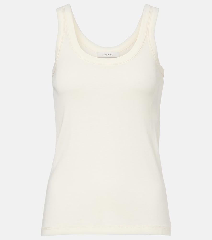 lemaire cotton jersey tank top