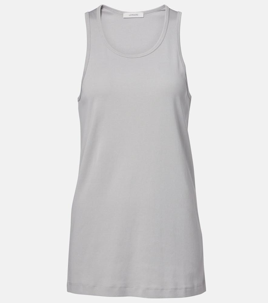 lemaire cotton jersey tank top