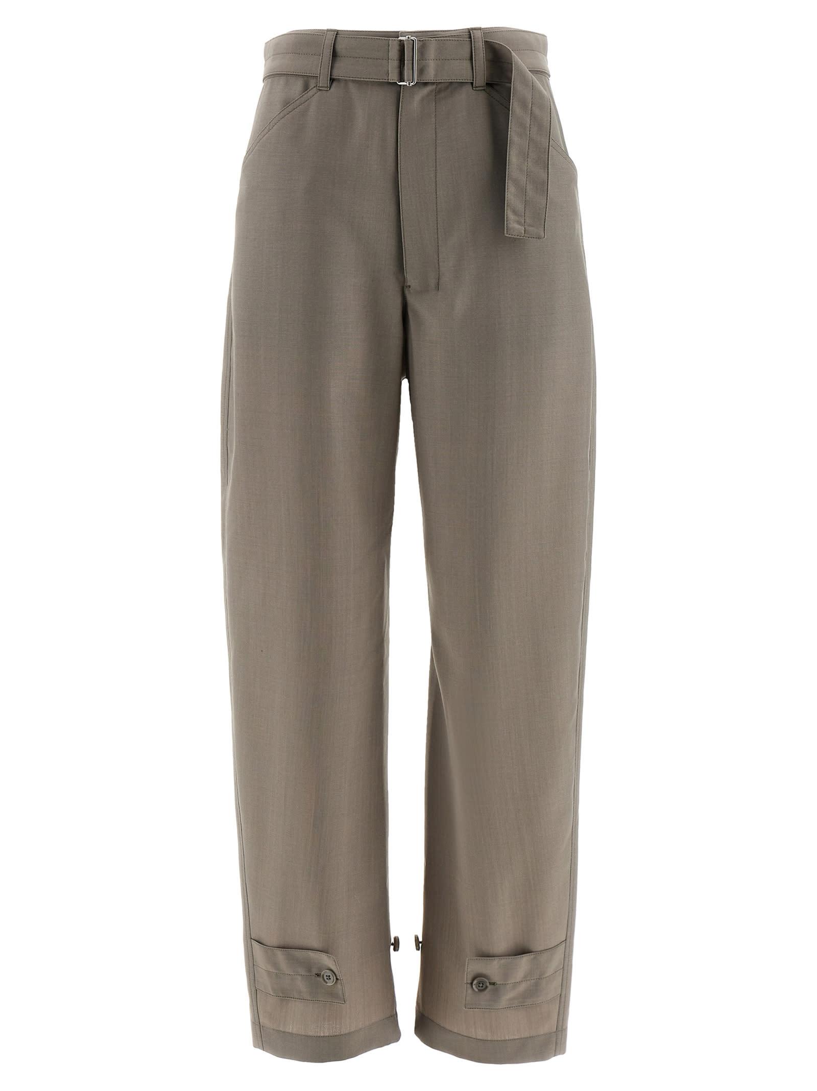 lemaire curved tailored pants
