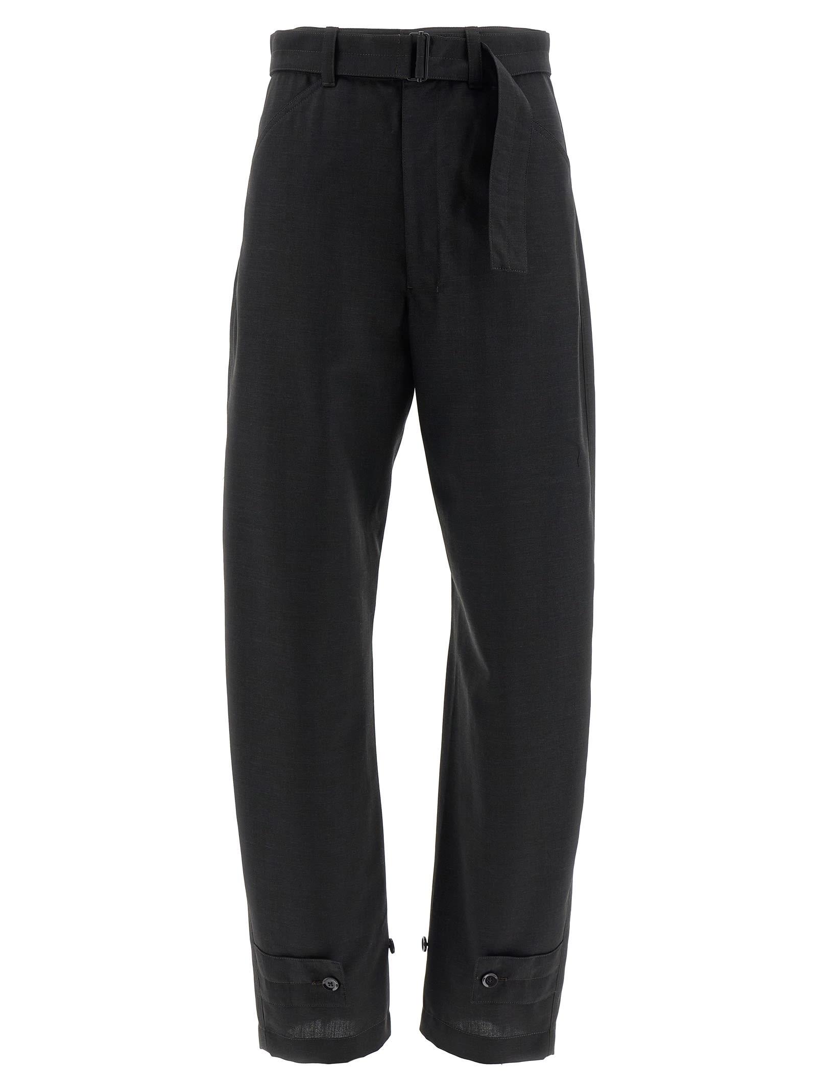 lemaire curved tailored pants