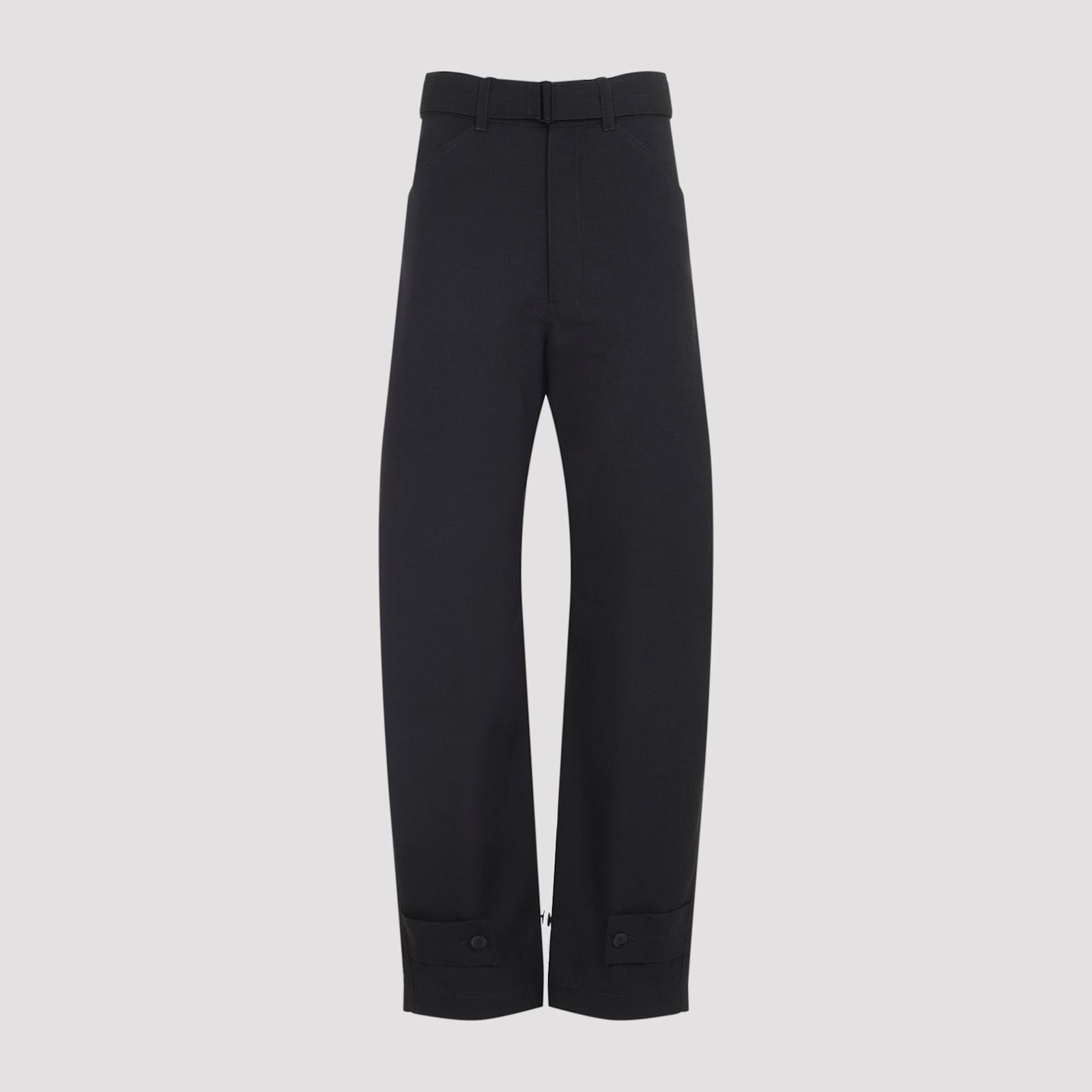 lemaire curved tailored pants
