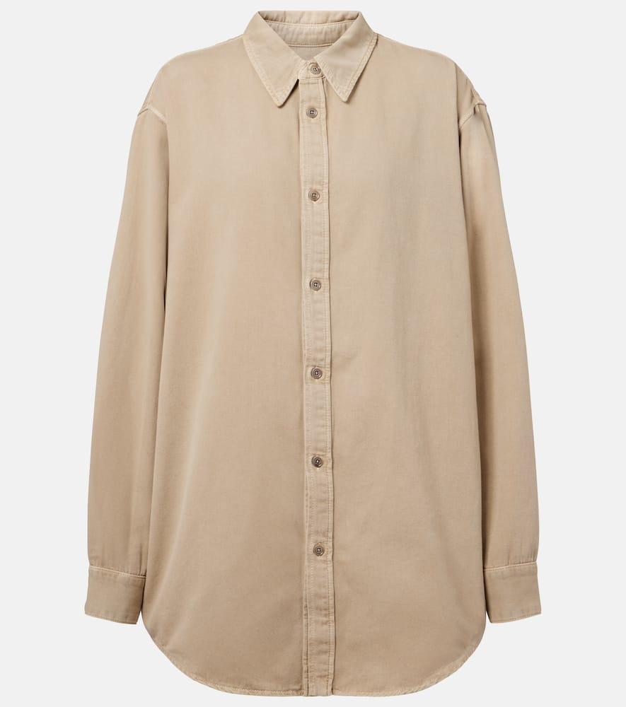 lemaire denim shirt