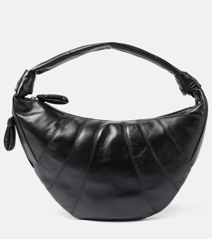 lemaire fortune croissant leather shoulder bag
