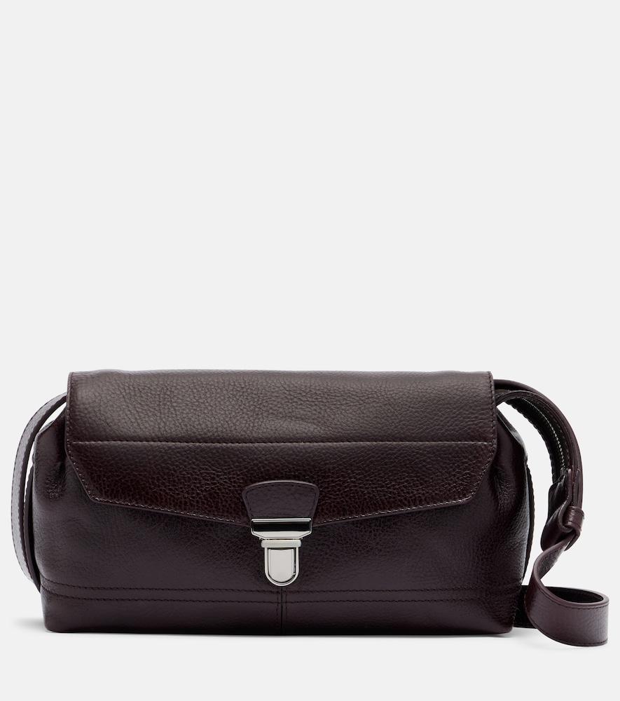 lemaire gear small leather shoulder bag