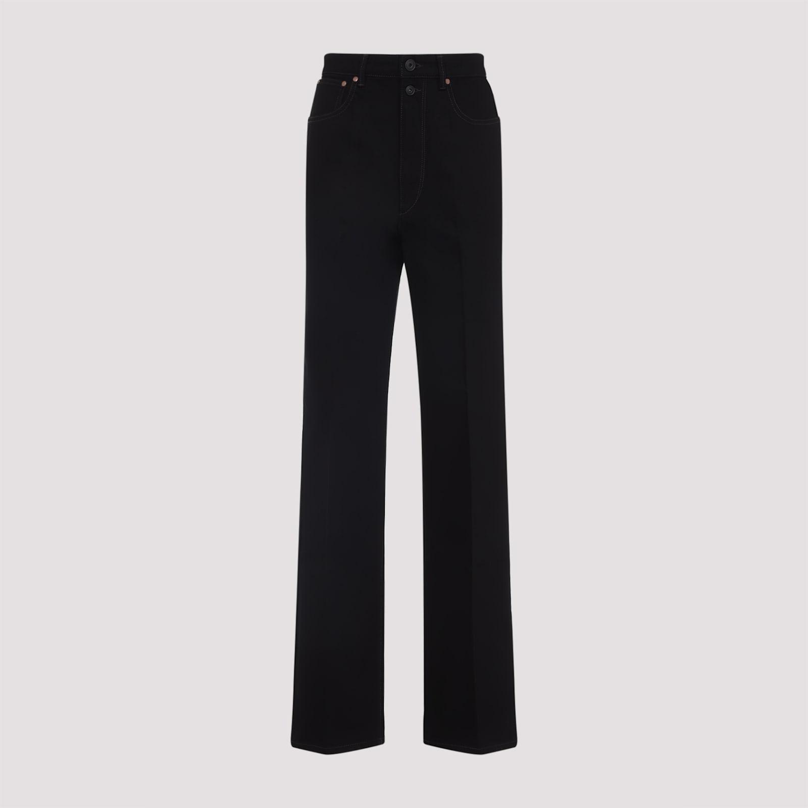 lemaire high waisted straight pants