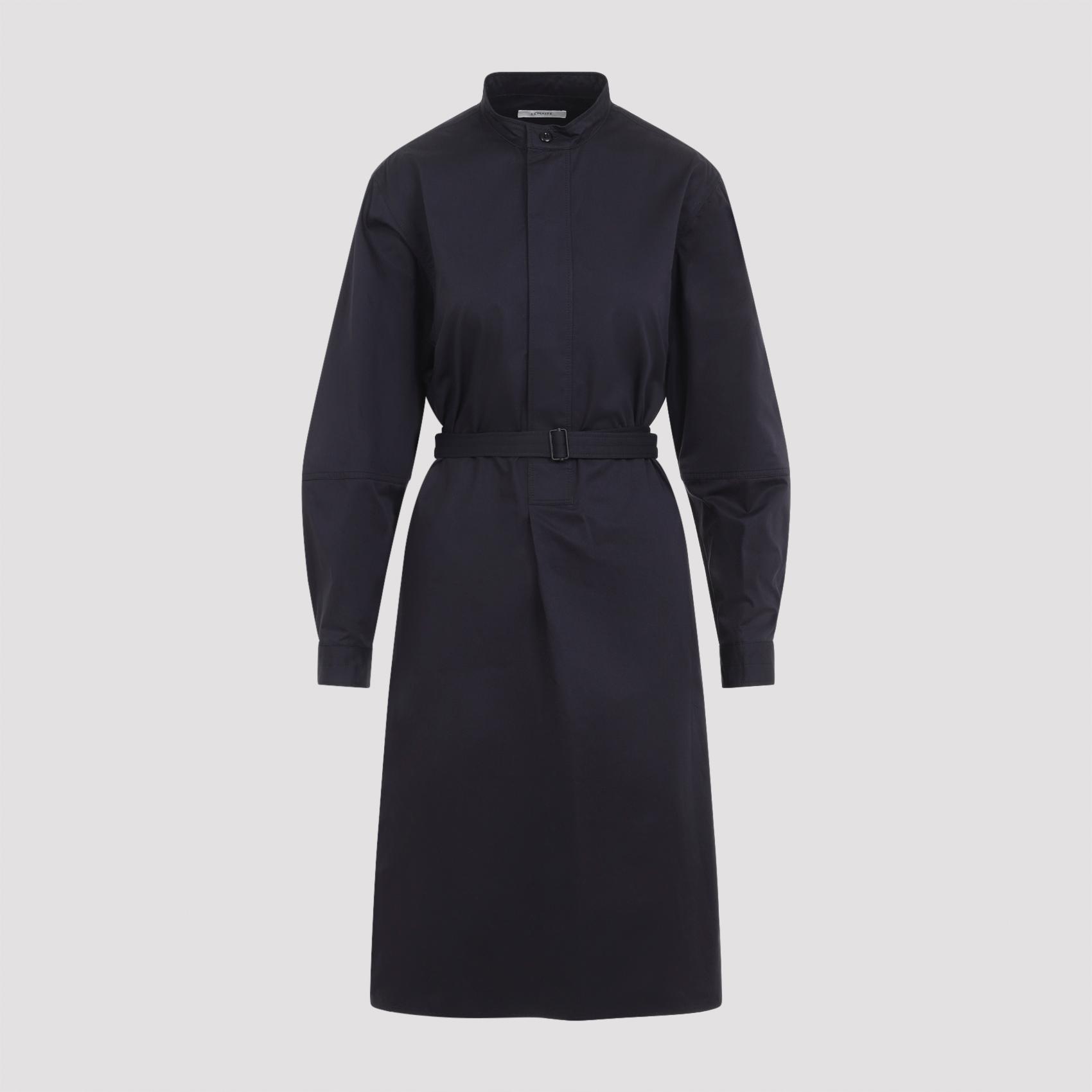 lemaire liquette dress blue cotton - women