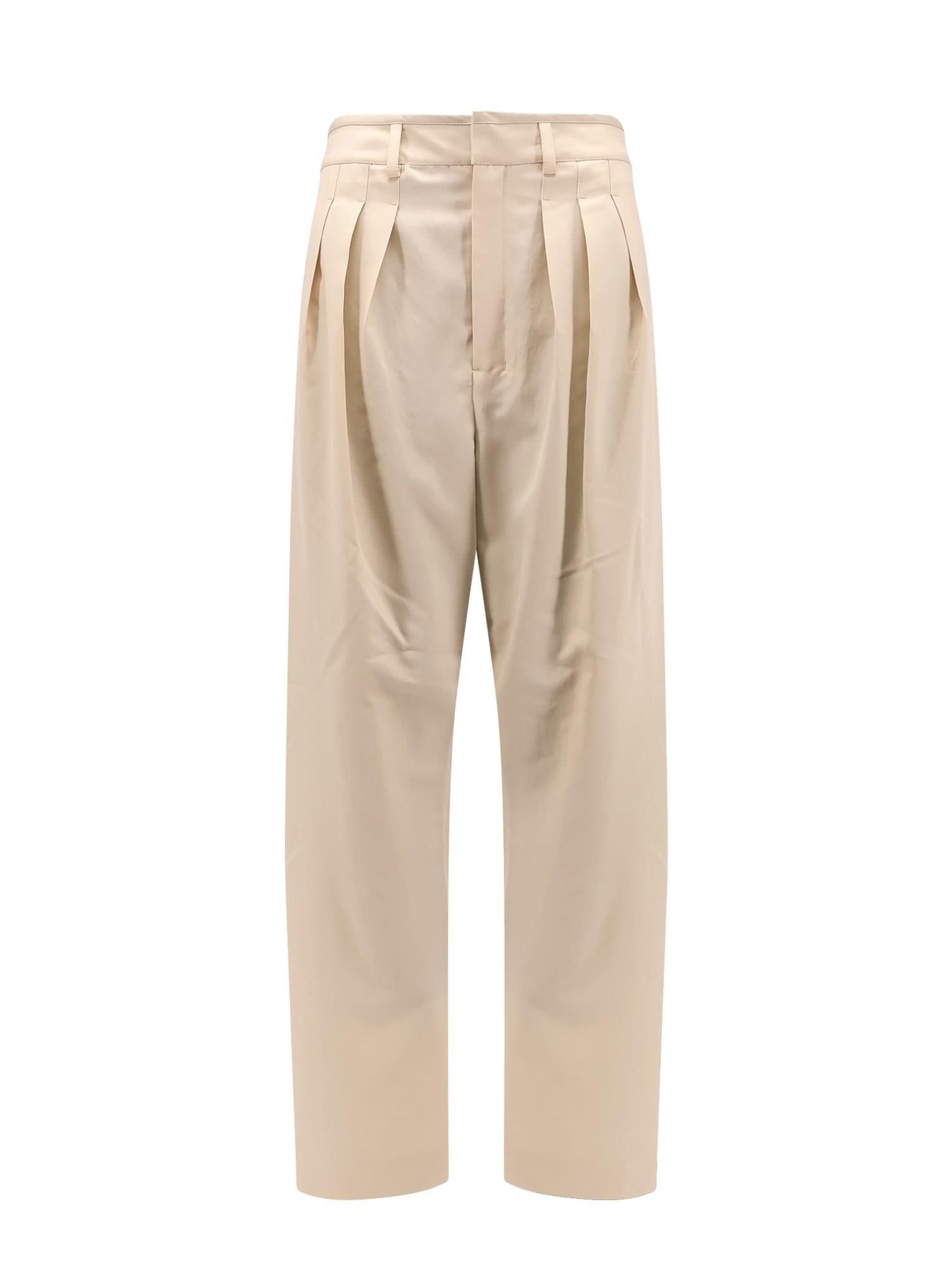 lemaire pleated tailored pants trouser