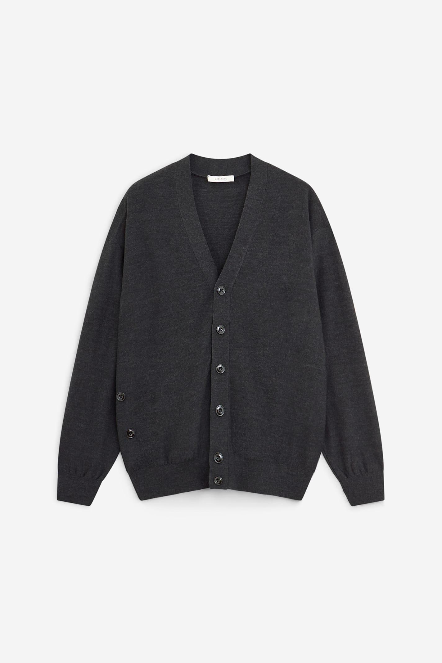 lemaire relaxed twisted cardigan