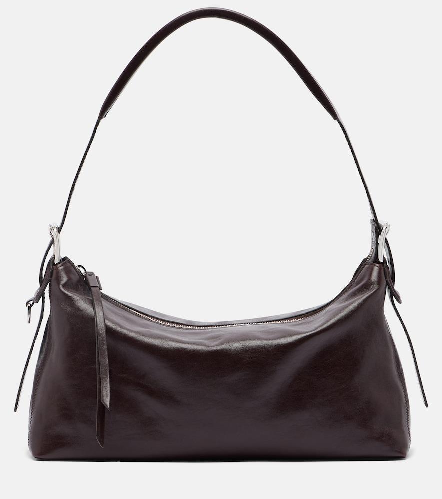 lemaire small belted leather shoulder bag