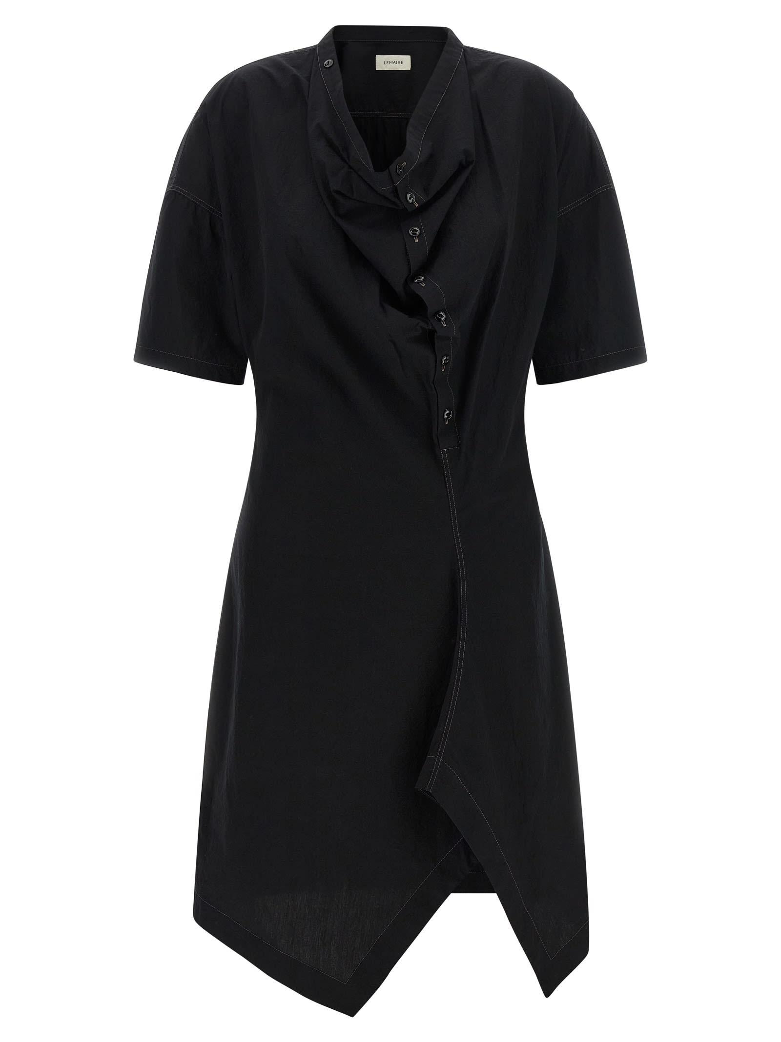 lemaire soft collar dress