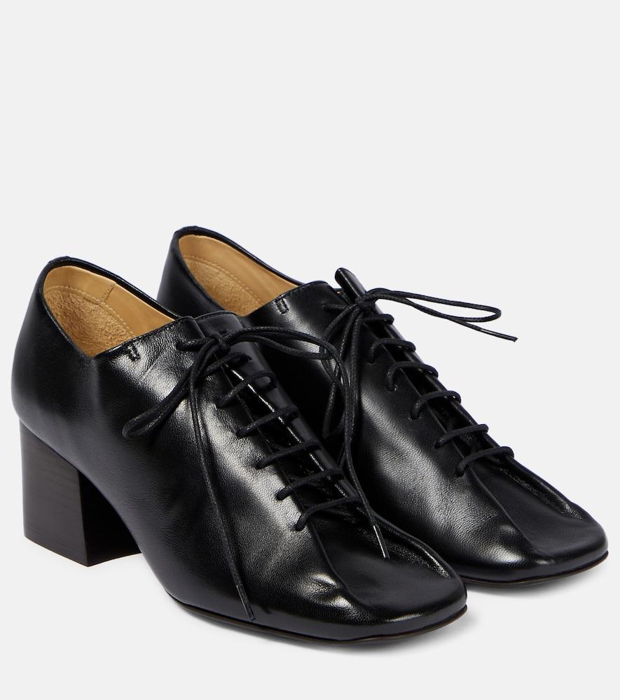 lemaire souris derby leather pumps